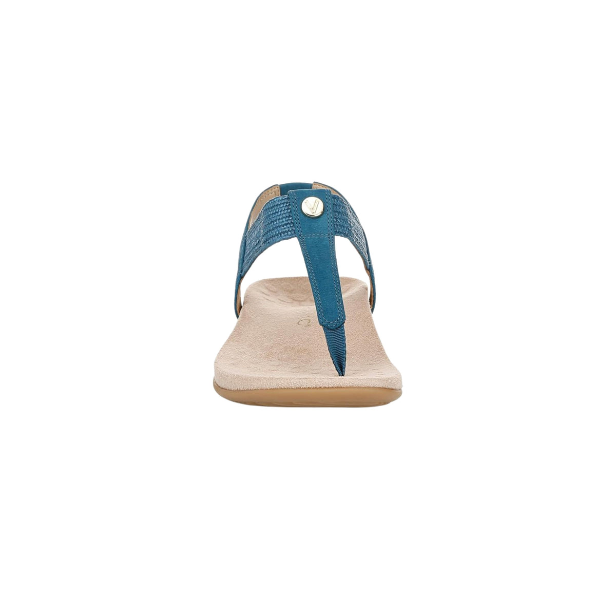 Vionic Brea Toe Post Slingback Sandal Celestial Teal Nubuck I9863L5403