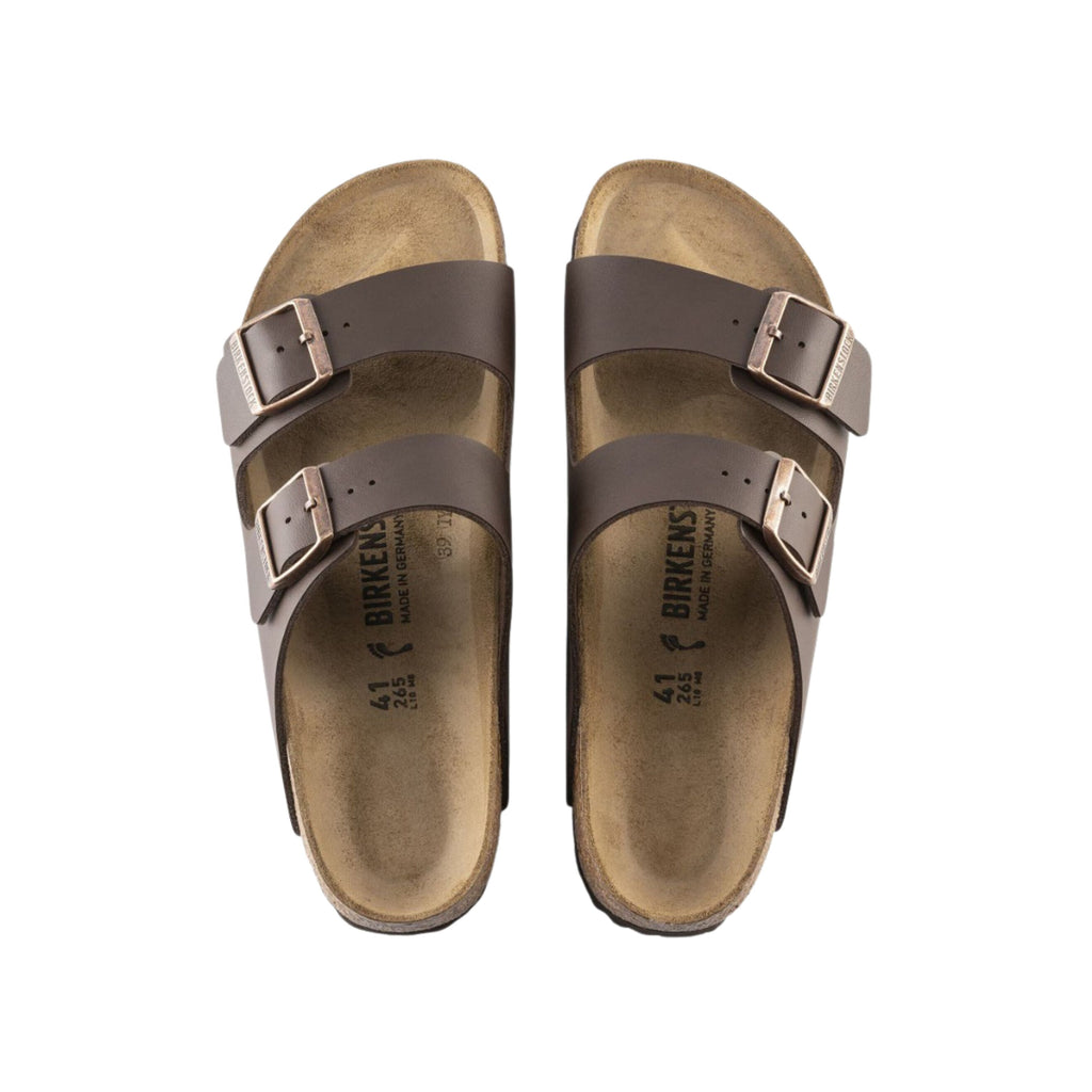 Birkenstock Arizona Birko-Flor - Dark Brown Leather Unisex Sandal