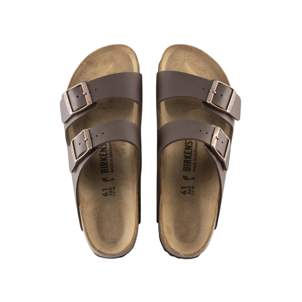 Birkenstock Arizona Birko-Flor - Dark Brown Leather Unisex Sandal