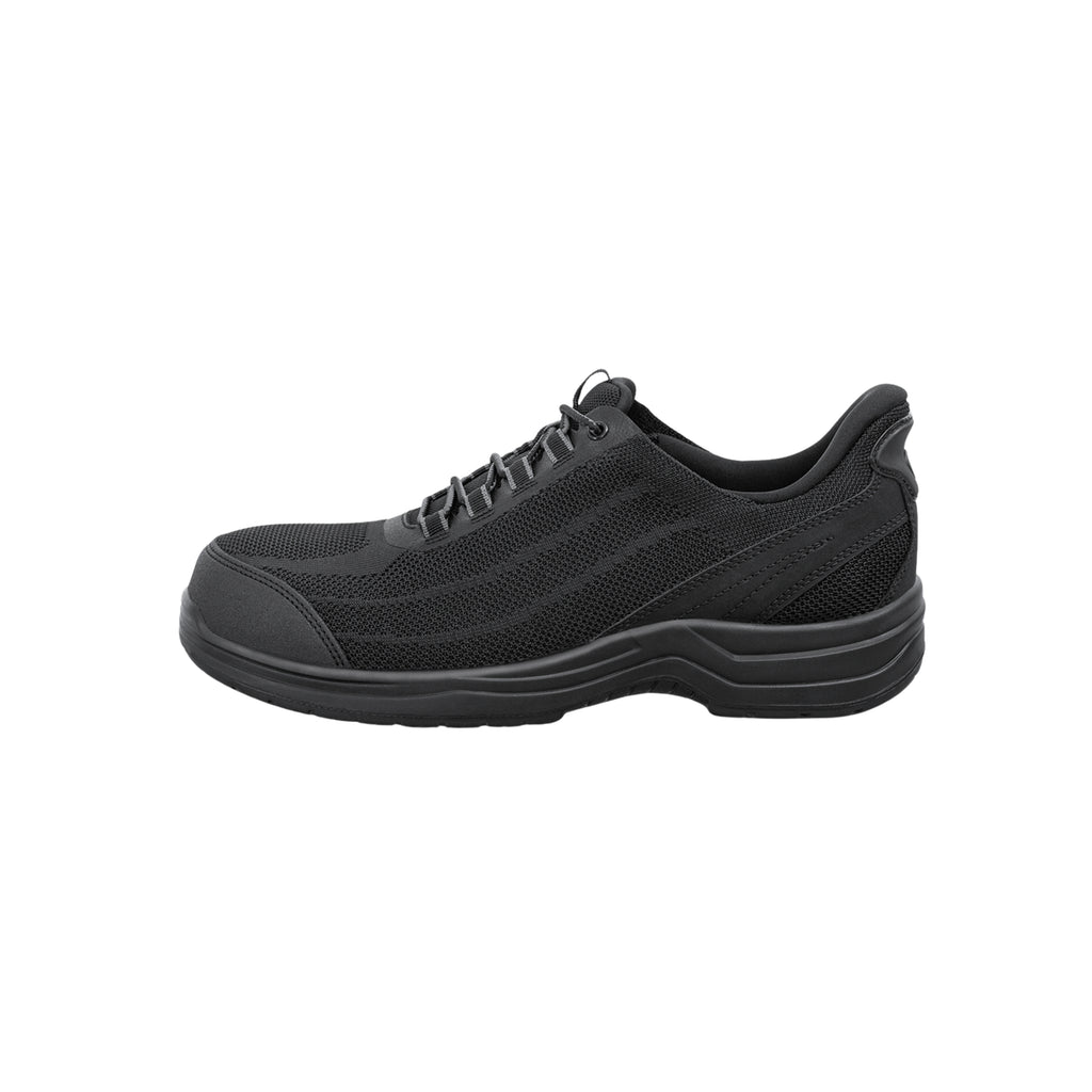 Orthofeet Men's Onyx Hands-Free Safety Toe Work Shoes - Black