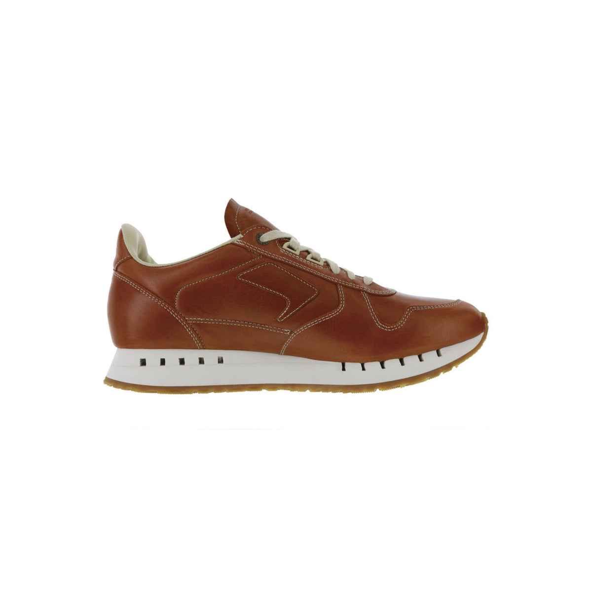 SAS Men's 7eventy6ix-Y LT Leather Lace-Up Sneaker – Chestnut