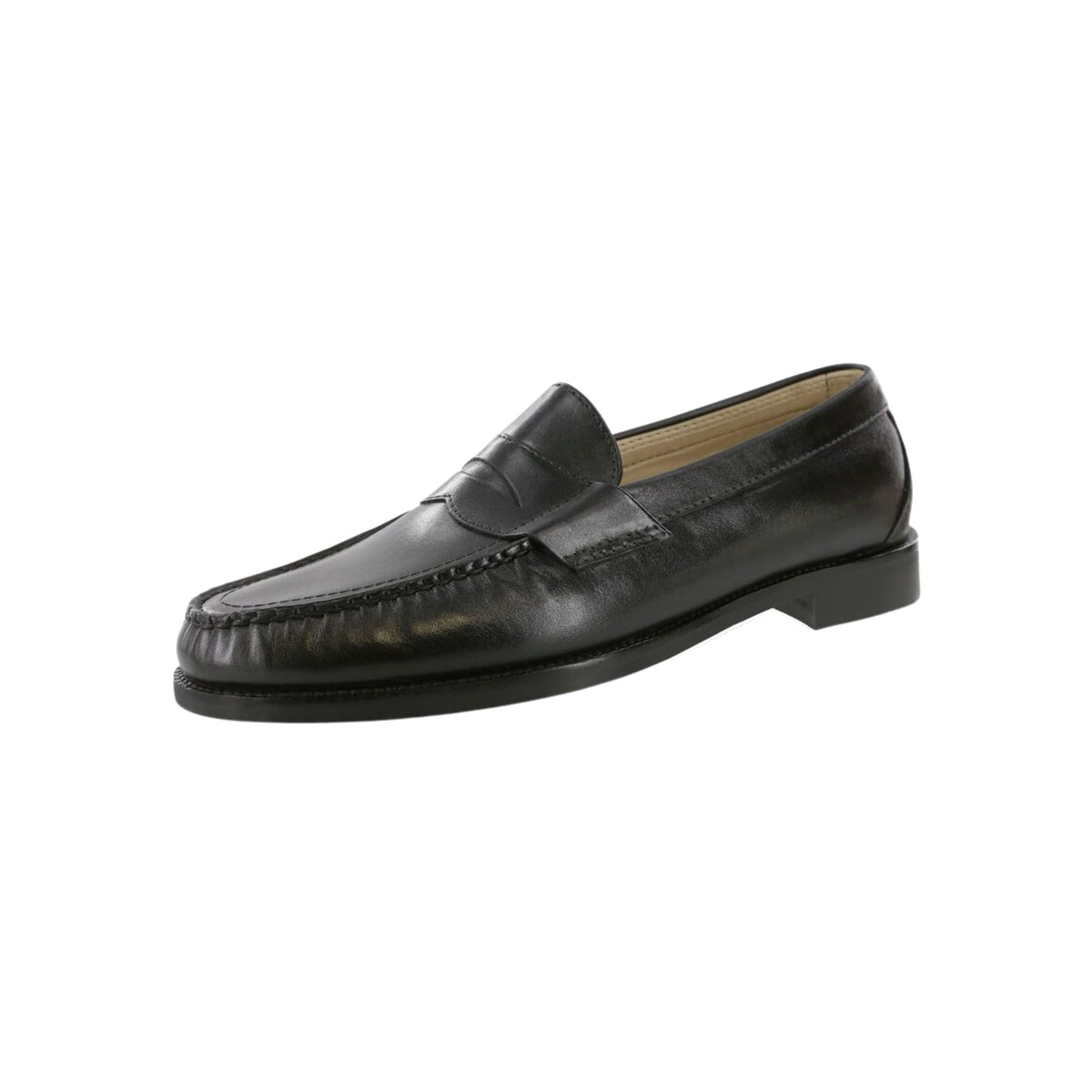 SAS Men's Penny 40th Anniversary Leather Loafers - Black