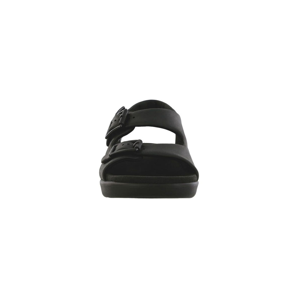 SAS Men's Bravo Leather Adjustable Heel Strap Sandal – Black Bear