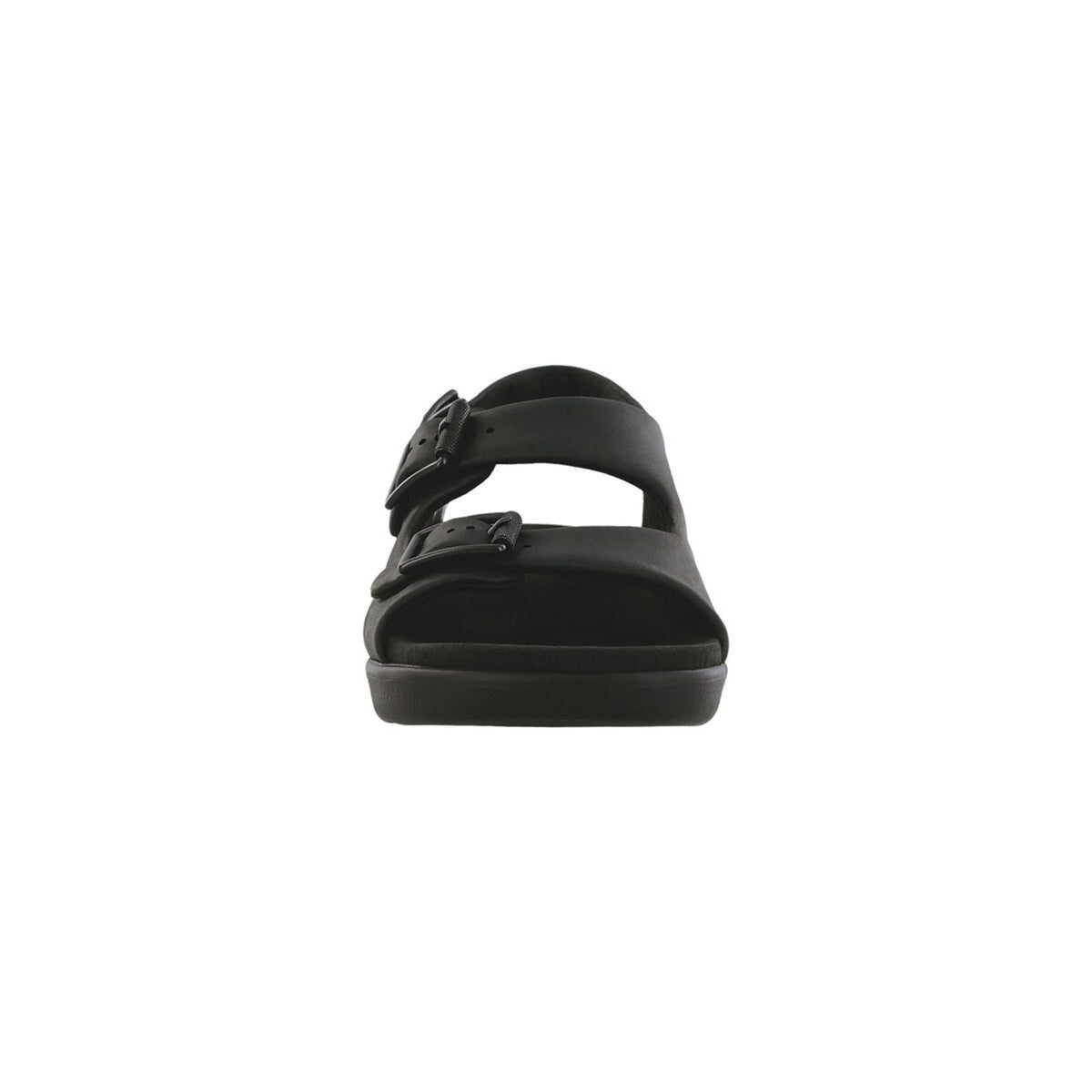 SAS Men's Bravo Leather Adjustable Heel Strap Sandal – Black Bear