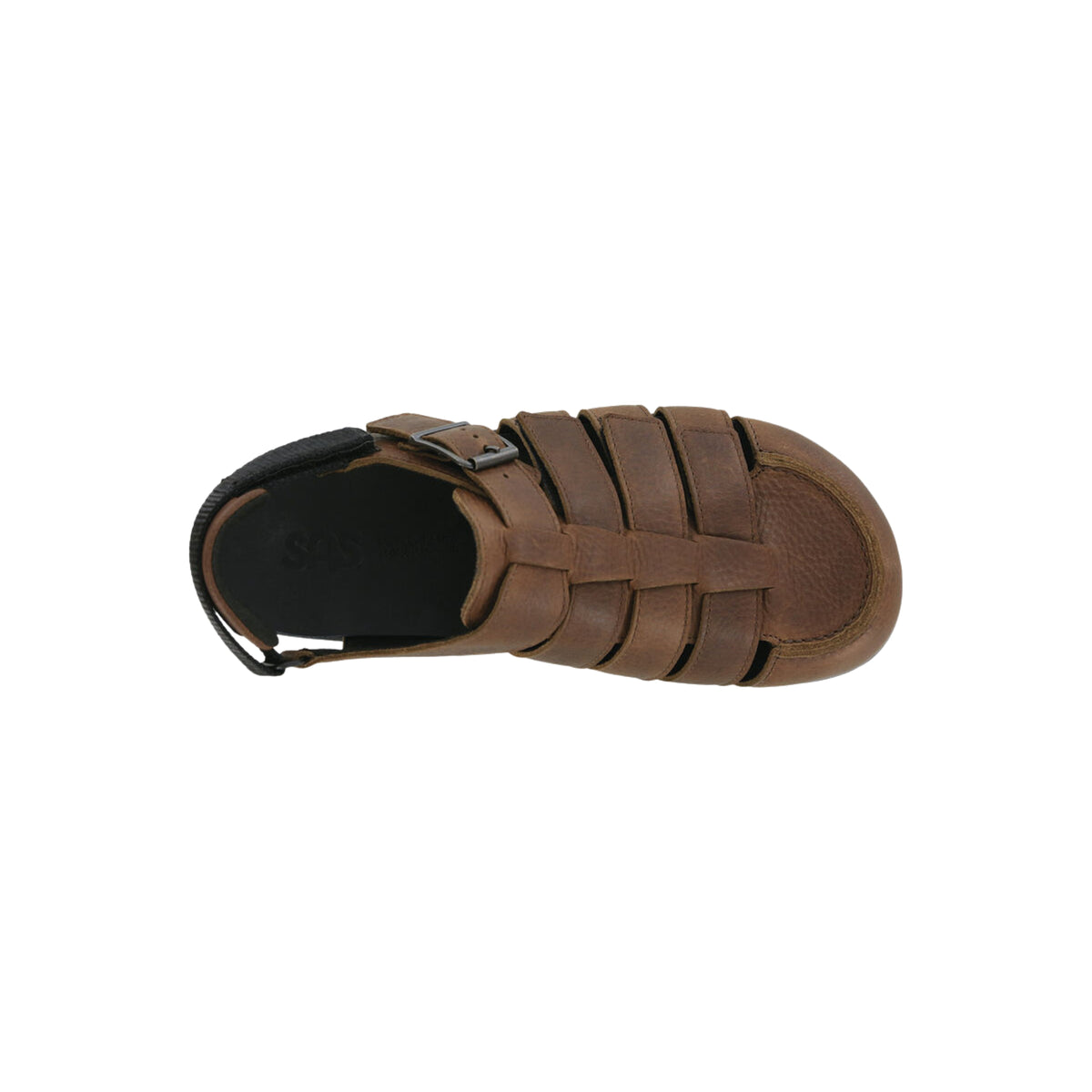 SAS Men's Endeavor Adjustable Fisherman Comfort Sandal - Brown