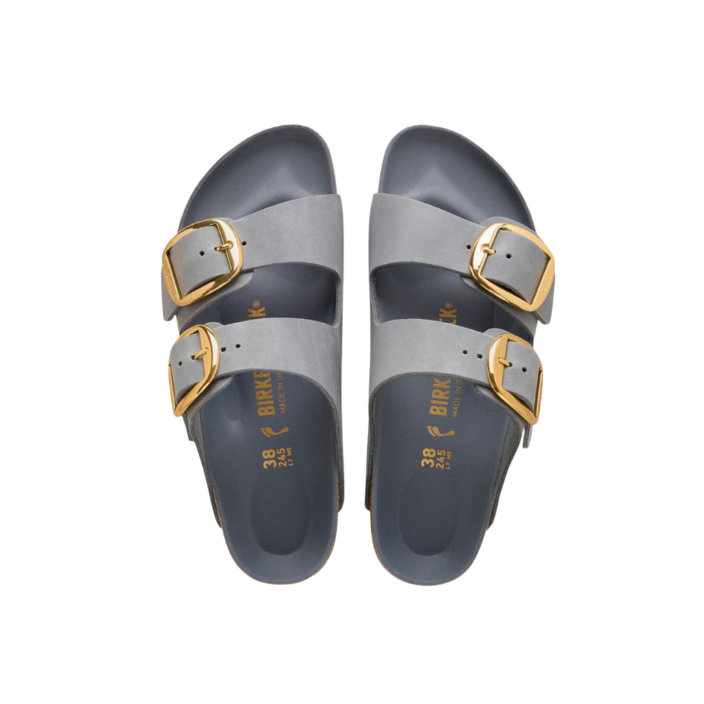 Birkenstock Arizona Big Buckle | Basalt Gray Oiled Leather