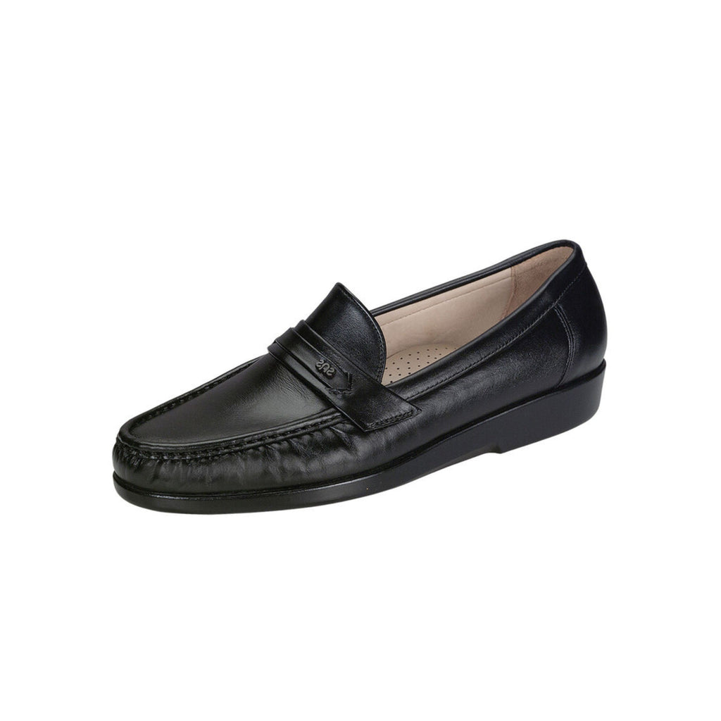 SAS Men's Ace Handcrafted Leather Slip-On Loafer – Black