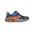 Skechers Boys' Garage Interactive Sneakers - Black / Blue / Orange