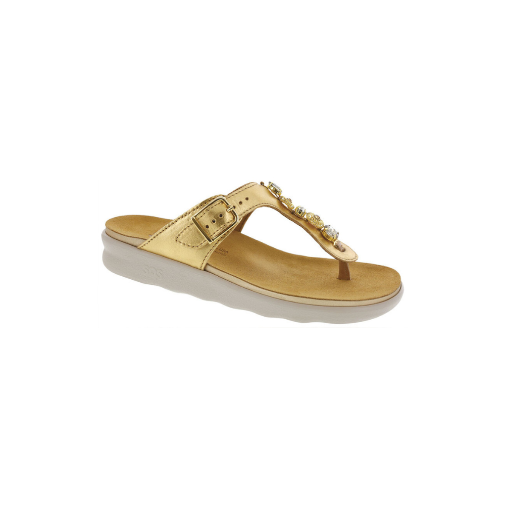 SAS Women's Dazzle - Comfort Adjustable Sandal - 24K