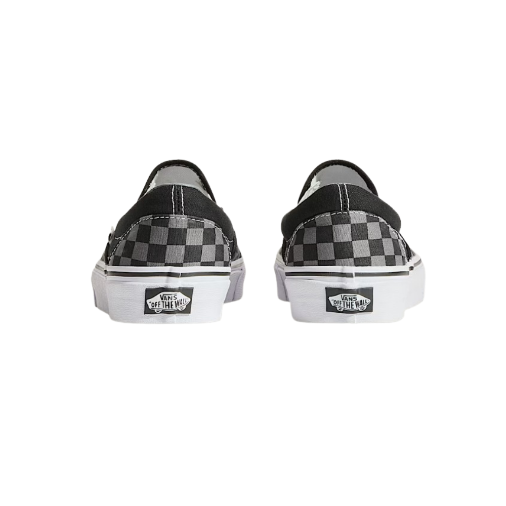 Vans Classic Slip-On Checkerboard Black/Pewter Grey Unisex Sneakers