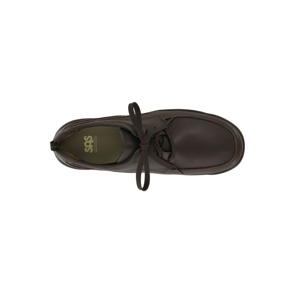 SAS Men's Move On - Leather Active Shoe - Chocolate
