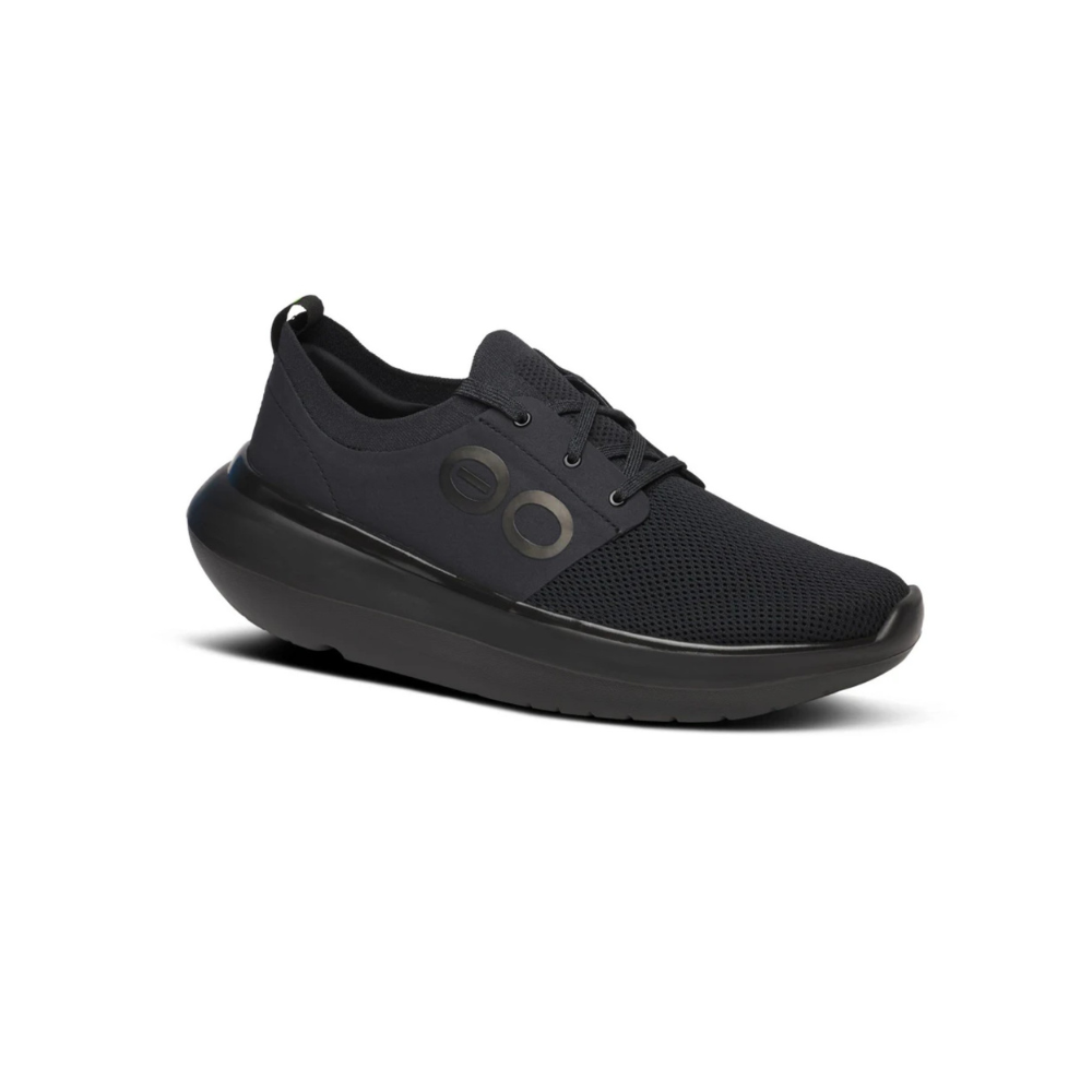 OOFOS Men's OOmy Stride Active Comfort Sneakers - Black