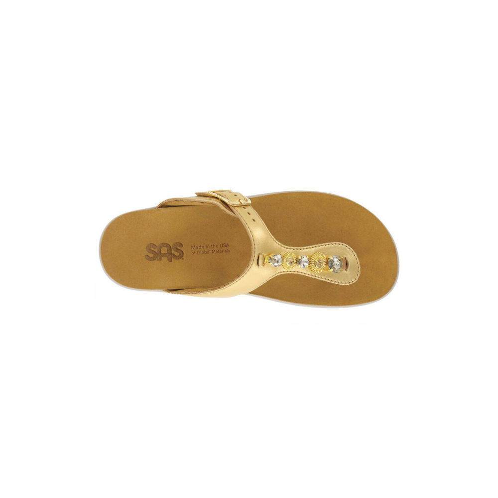 SAS Women's Dazzle - Comfort Adjustable Sandal - 24K