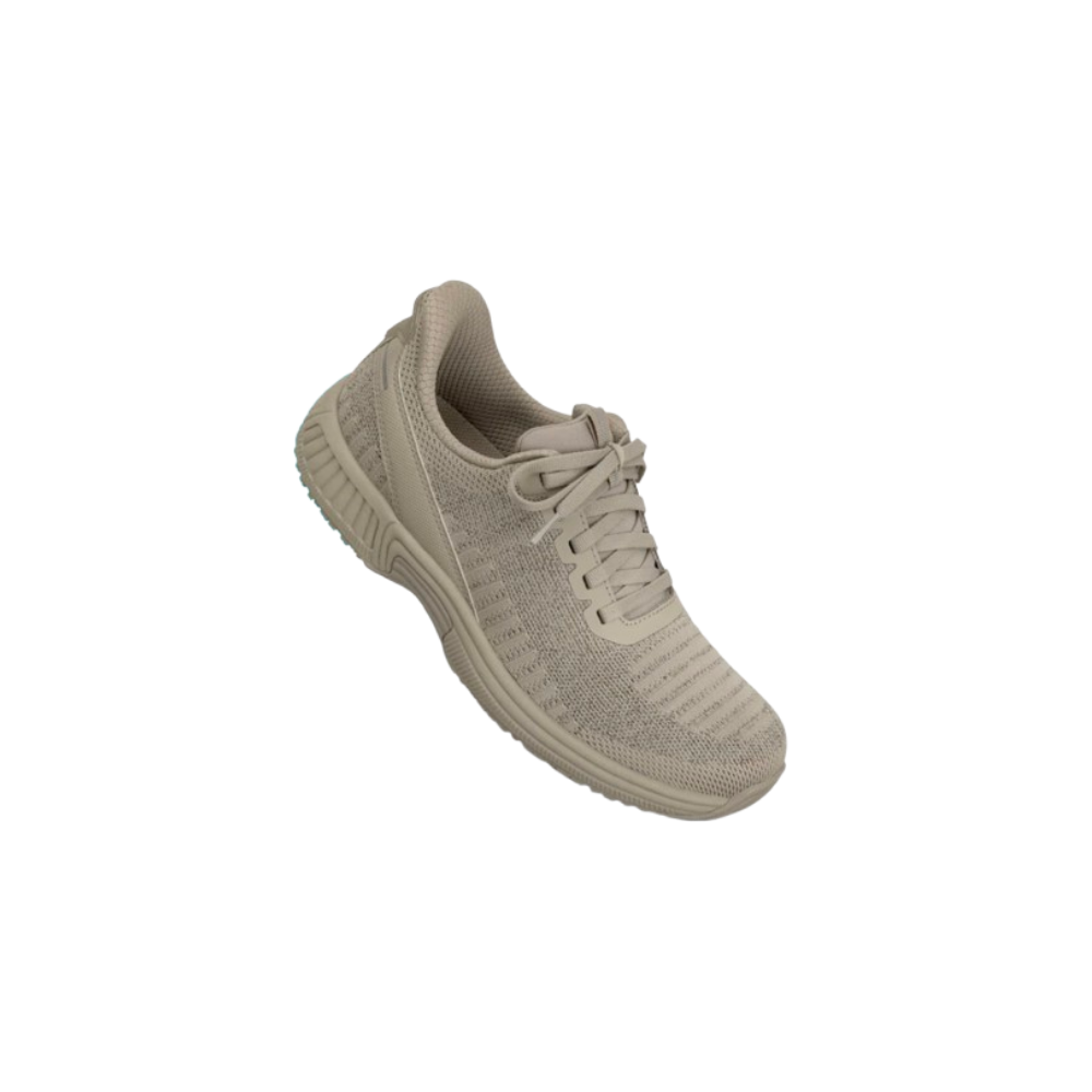 OrthoFeet Women's Kita Hands Free Athletic Sneaker - Taupe