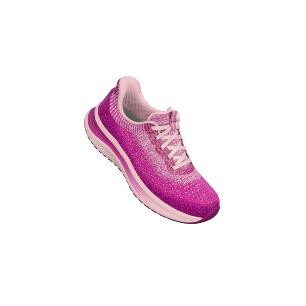 OrthoFeet Women's Nira Hands Free Walking Sneaker - Violet