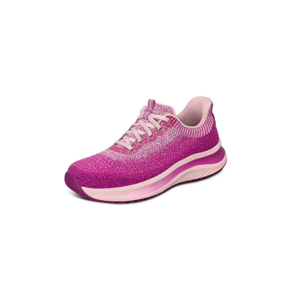 OrthoFeet Women's Nira Hands Free Walking Sneaker - Violet