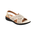 SoftWalk Tillman Sling Perf Sandal - Bone