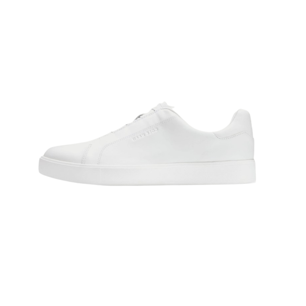 Cole Haan Men's GrandPrø Luxe Slip-On Sneakers - Optic White/Optic White