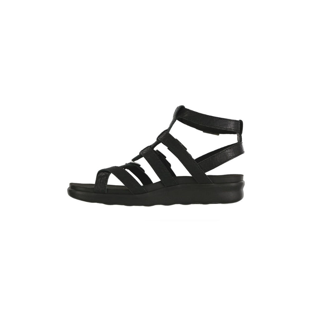 SAS Women's Aria LX Gladiator Leather Sandal - Bison