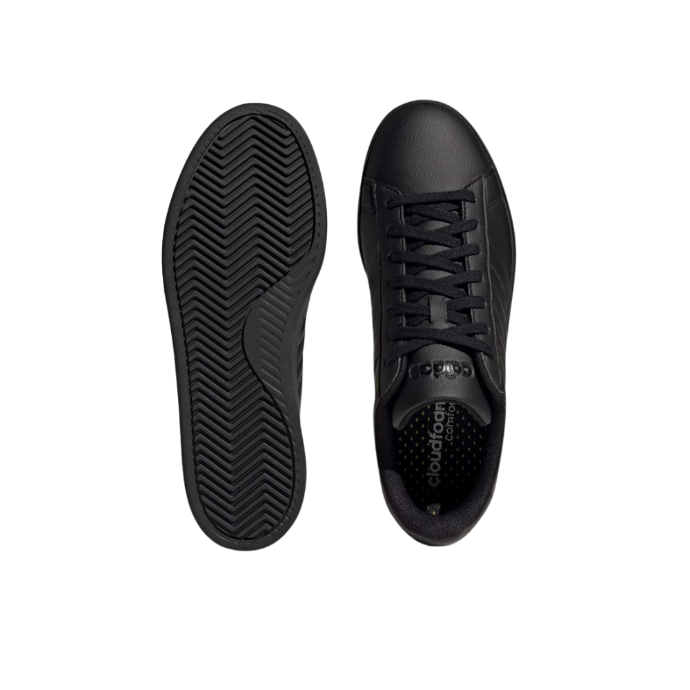 Adidas Originals Men’s Grand Court 2.0 - Core Black / Cloud White - GW9198