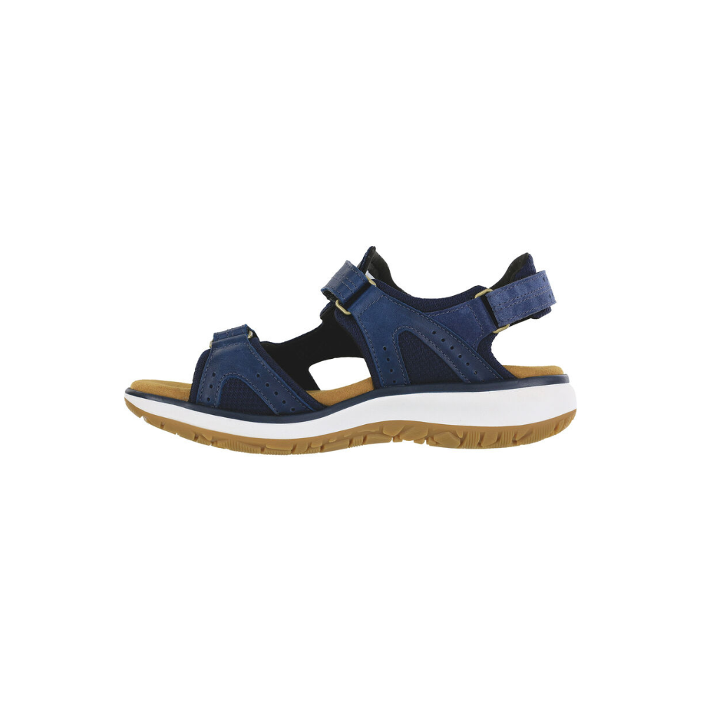 SAS Women's Embark Slide - Leather Sandal - Neptune