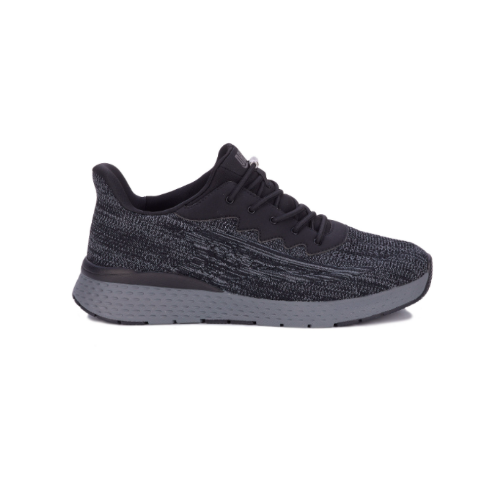 Drew Explore II Men's Ergonomic Walking Shoe - Black Mesh