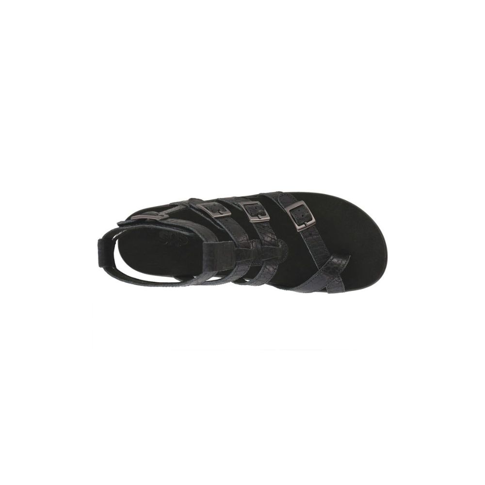 SAS Women's Aria LX Gladiator Leather Sandal - Bison