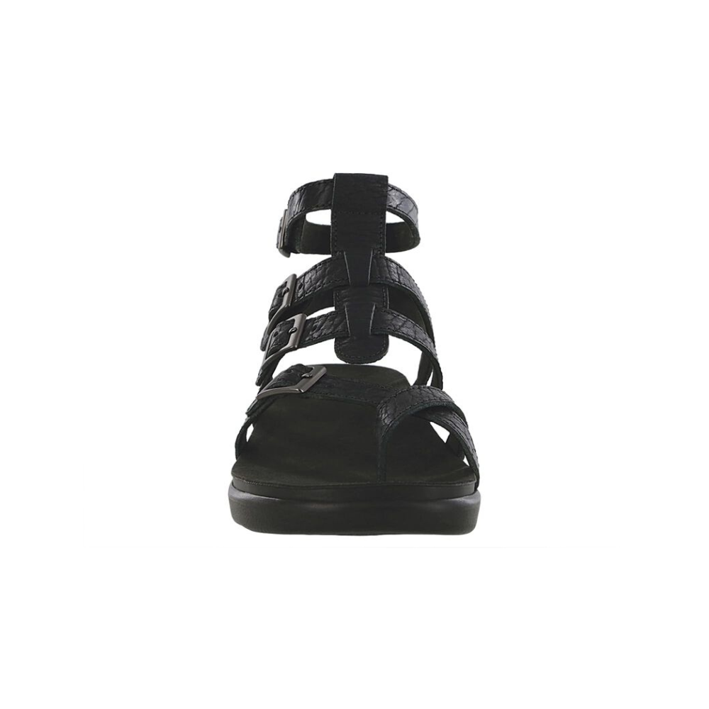 SAS Women's Aria LX Gladiator Leather Sandal - Bison