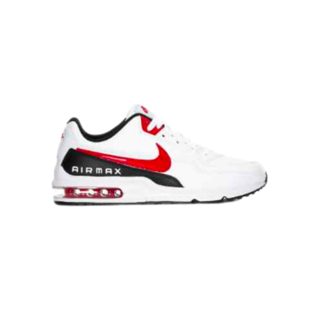Nike Air Max LTD 3 Men’s Sneakers | White / University Red - Black (BV1171‑100)