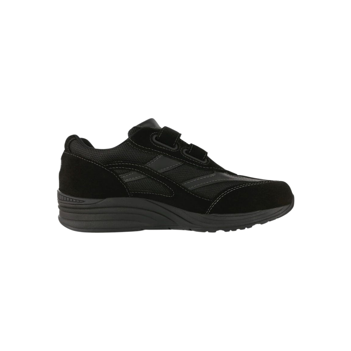 SAS Men's JV Mesh Adjustable Comfort Walking Shoe – Black
