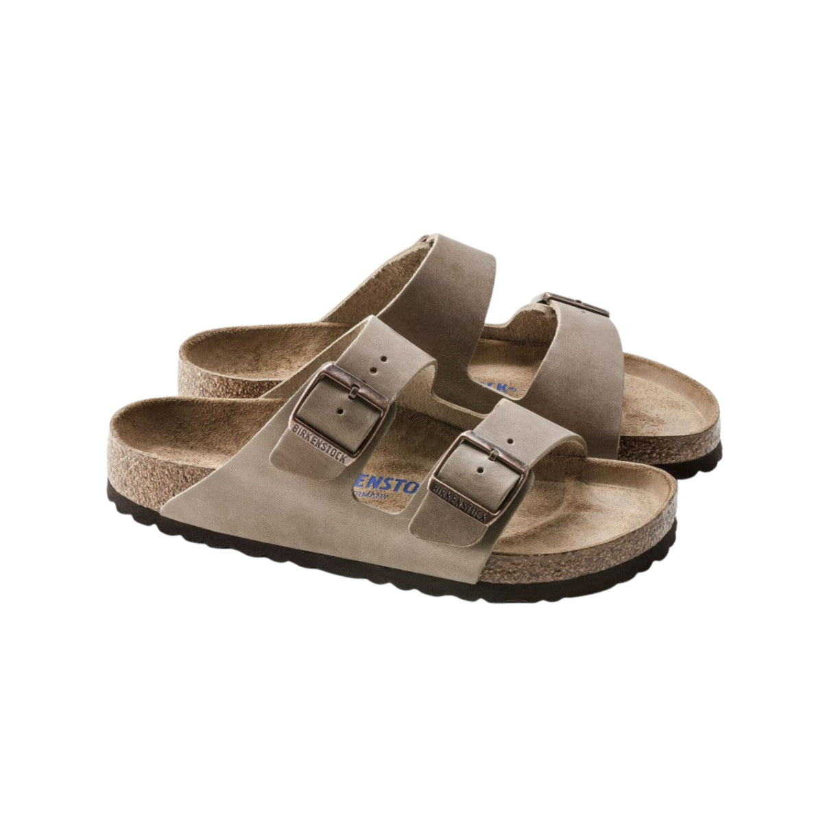 Birkenstock Unisex Arizona Oiled Leather Tabacco Brown Sandal Hard Footbed