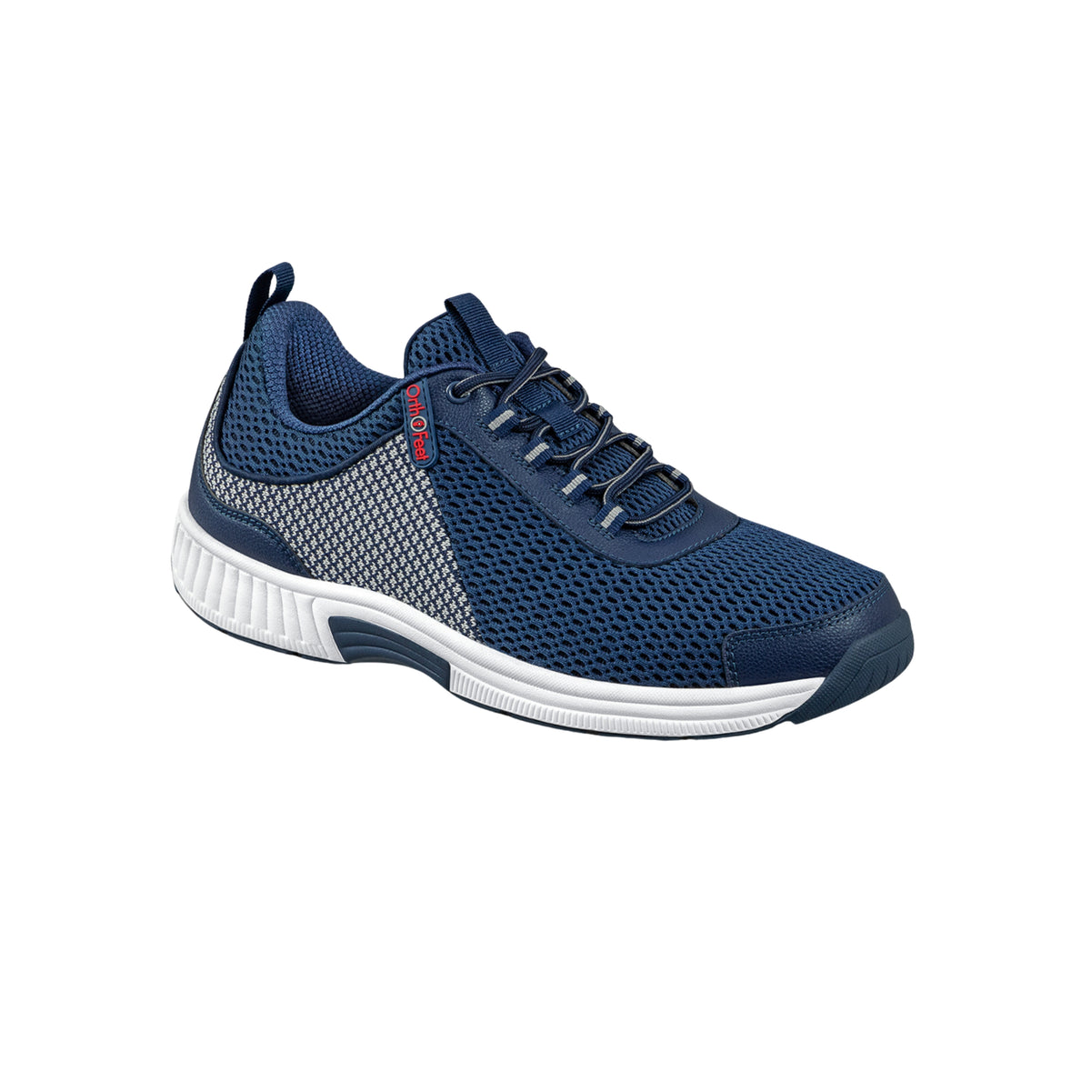 Orthofeet Edgewater Men's Orthopedic Walking Shoes - Blue