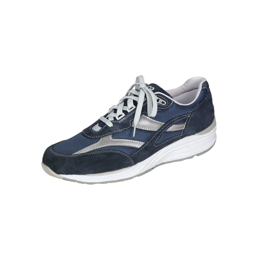 SAS Men's Journey Mesh Athletic Performance Walking Shoe – Blue