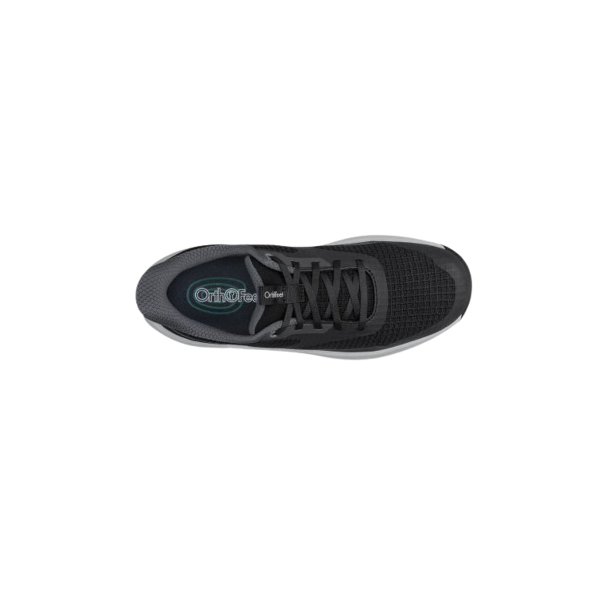 Orthofeet Men's Fairway Waterproof Golf Shoes - Black/Gray