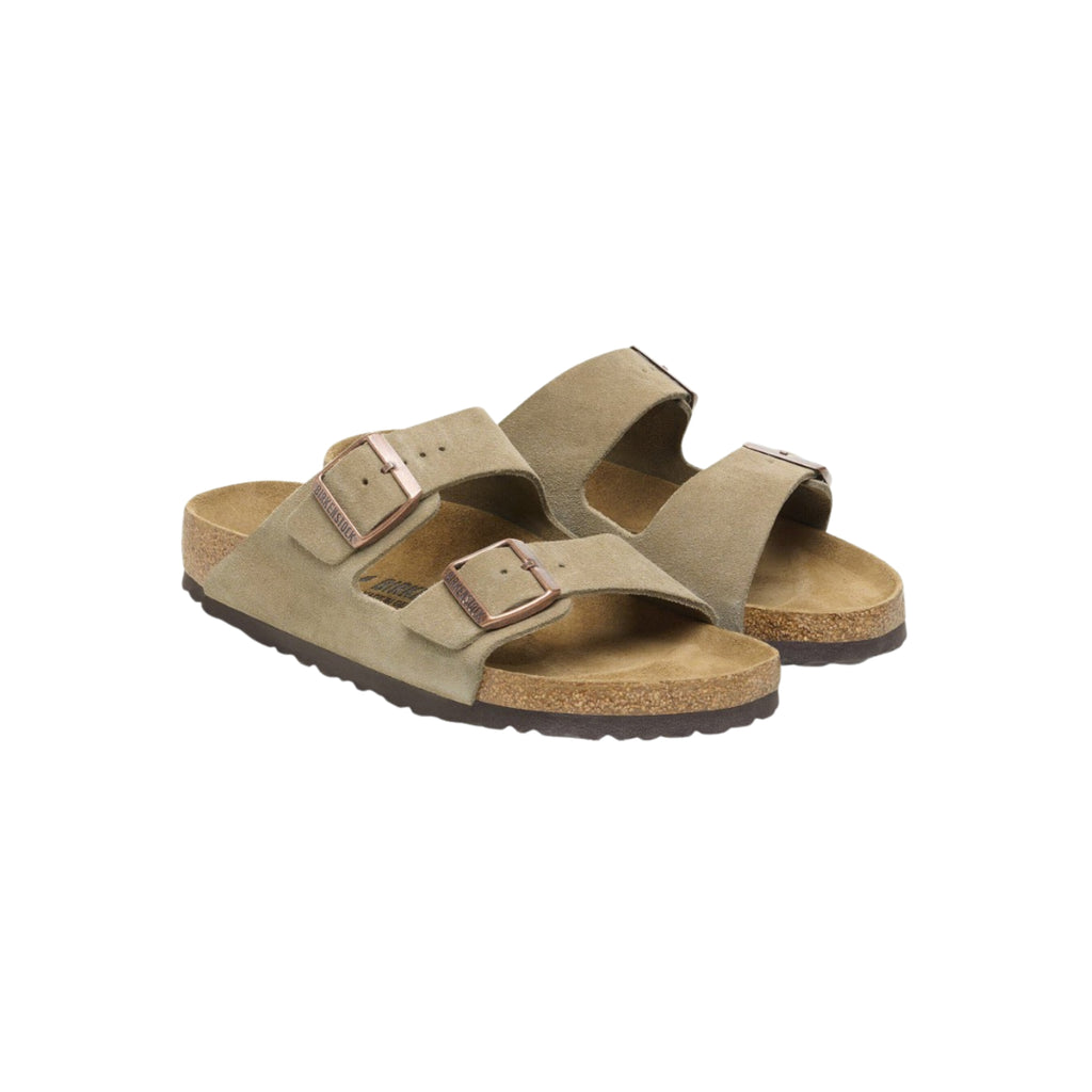 Birkenstock Arizona VL Suede Leather - Taupe Unisex Sandal