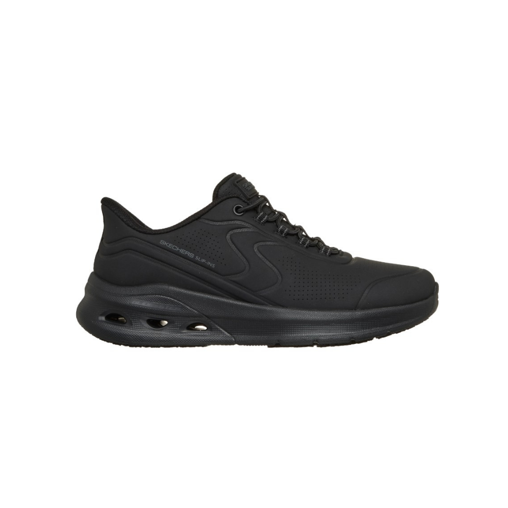 Skechers Women’s Slip‑Ins Work Arc Waves 2.0 108336 – Black (Medium)