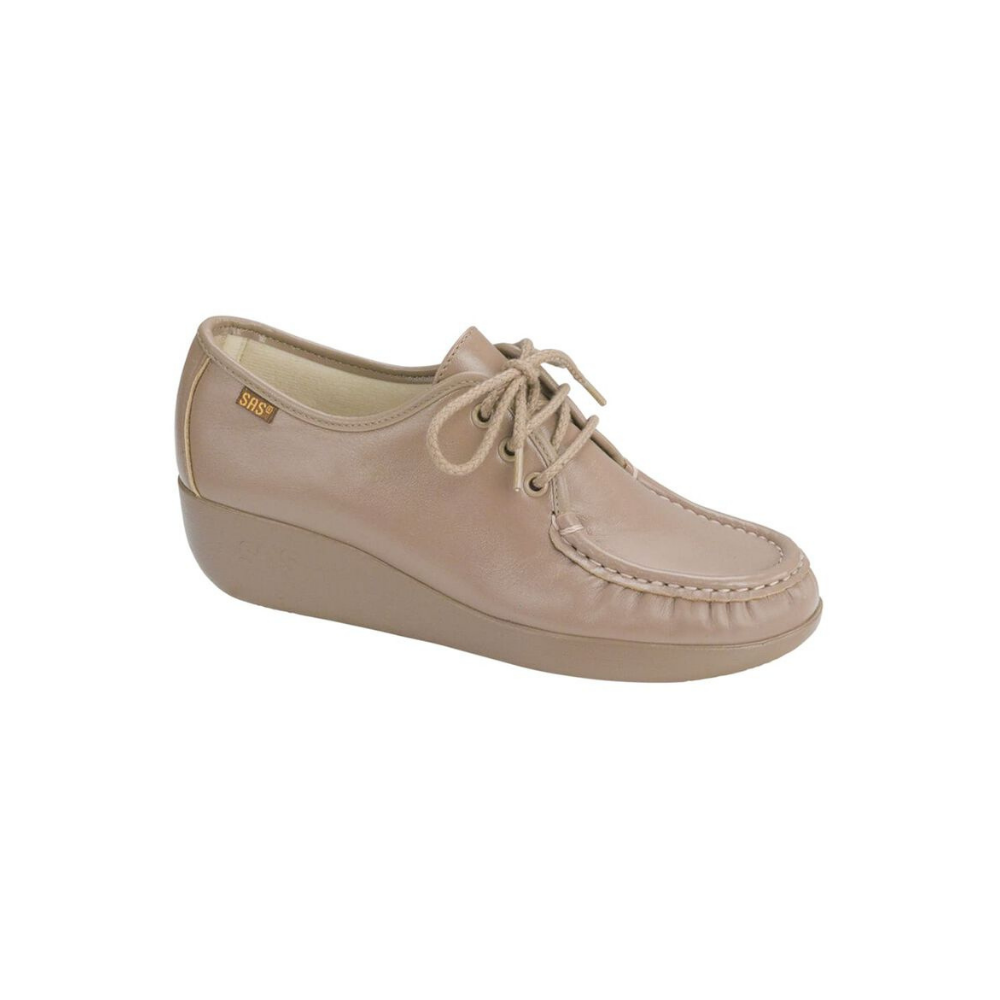 SAS Women's Bounce Leather Shoe - Mocha