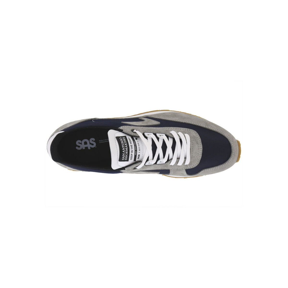 SAS Men's 7eventy6ix-Y Retro Lace-Up Sneaker – Stone Blue