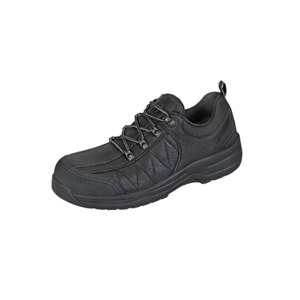 Orthofeet Men’s Basalt Waterproof Composite Toe Work Shoes – Black