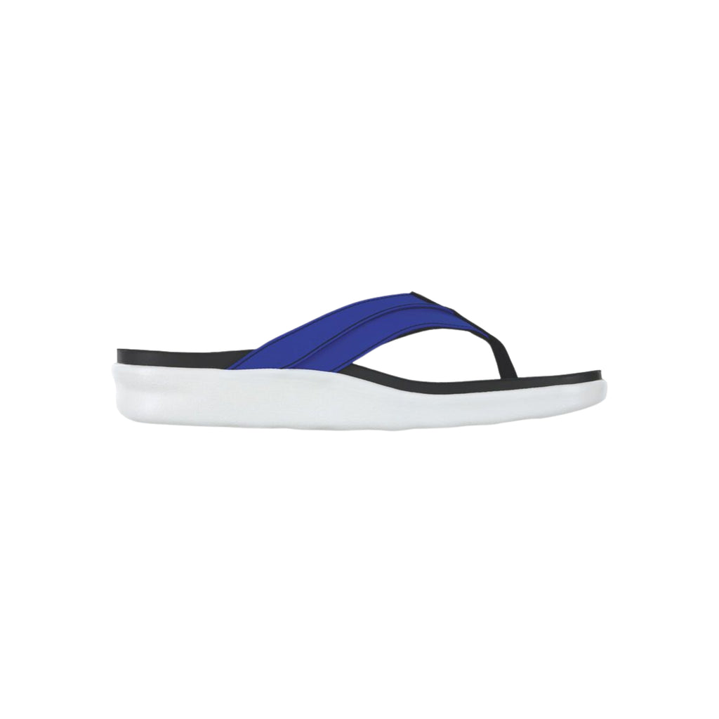 SAS Men's Escape Leather Flip-Flop Comfort Sandal - Cobalt