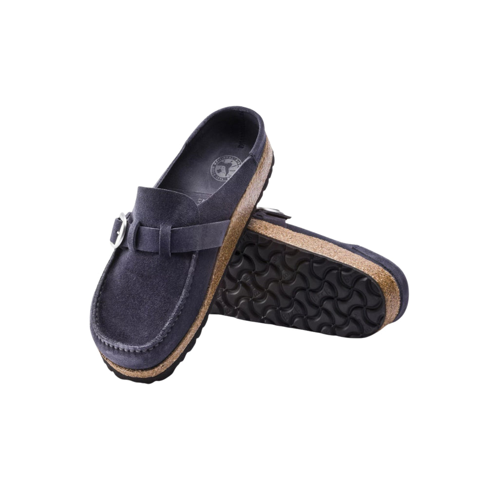 Birkenstock Buckley Suede Leather Navy Unisex Sandal