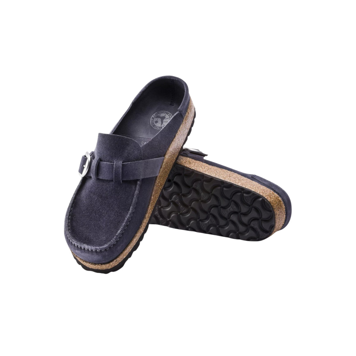 Birkenstock Buckley Suede Leather Navy Unisex Sandal