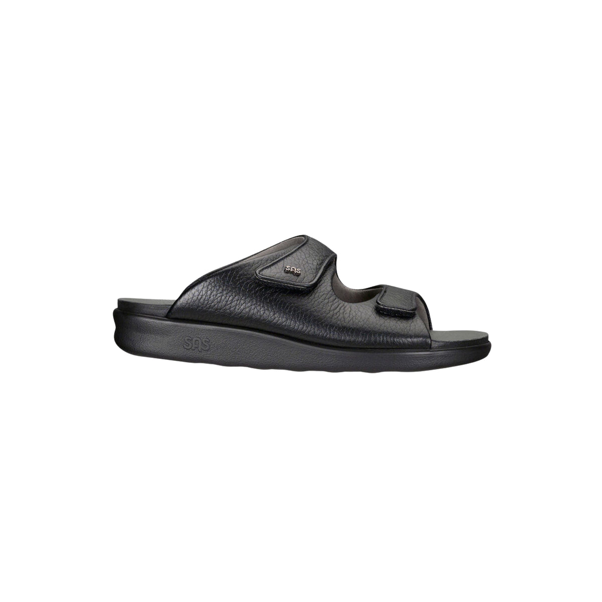 SAS Men's Encore Adjustable Slip-On Comfort Sandal - Black