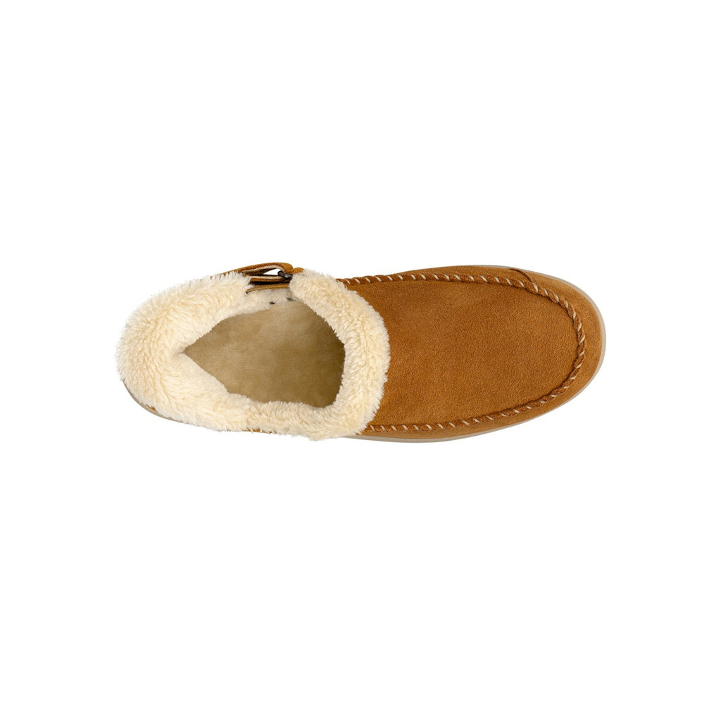 Orthofeet Women's Lorin Hands-Free Orthopedic Slipper Shoes - Camel