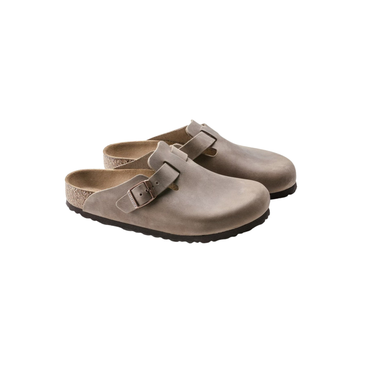 Birkenstock Boston BS Oiled Leather Sandals - Tabacco Brown