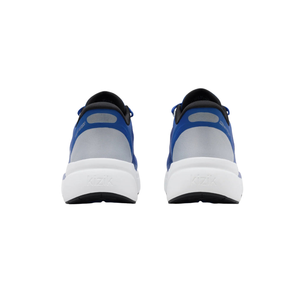 Kizik Men's Freedom Run Hands-Free Sneakers – Lapis Blue / White
