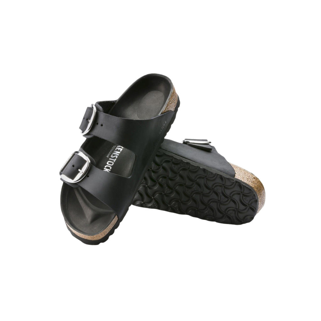 Birkenstock Arizona Big Buckle | Black Oiled Leather