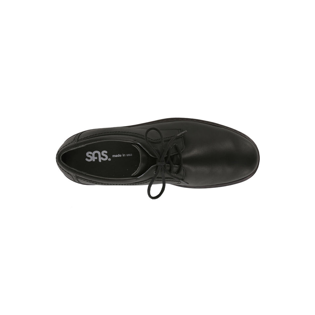 SAS Men's Aden Leather Lace-Up Oxford – Black