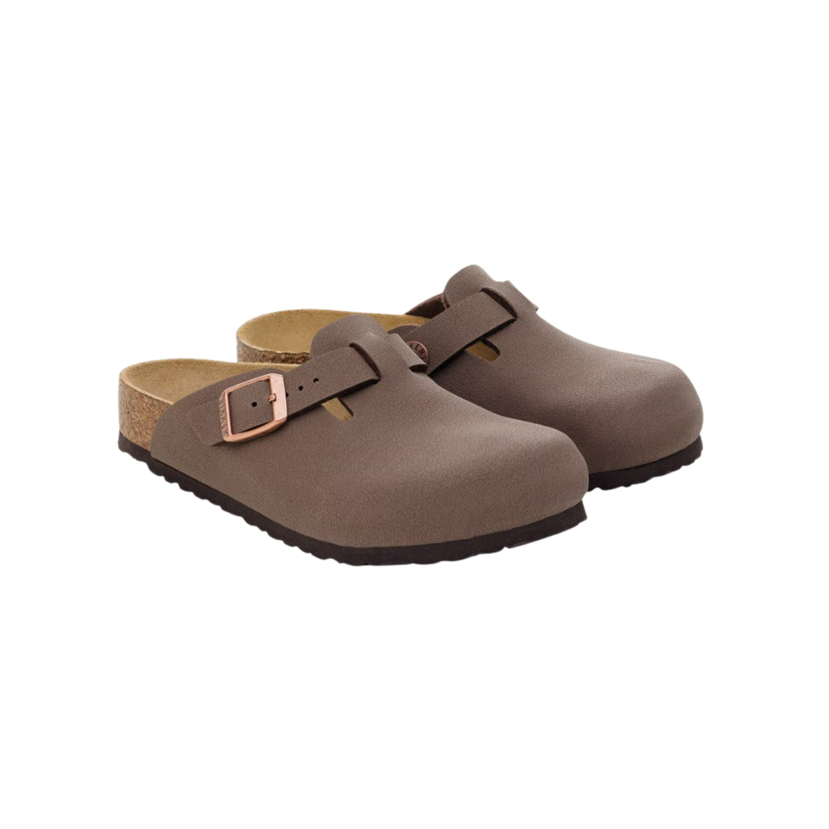 Birkenstock Kids Boston Unisex Birkibuc Clog Mocha