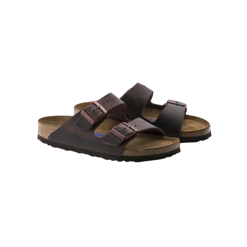 Birkenstock Arizona Soft Footbed – Habana Oiled Leather Sandals